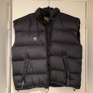 Men’s Mountain Hardwear Black XXL Down Vest